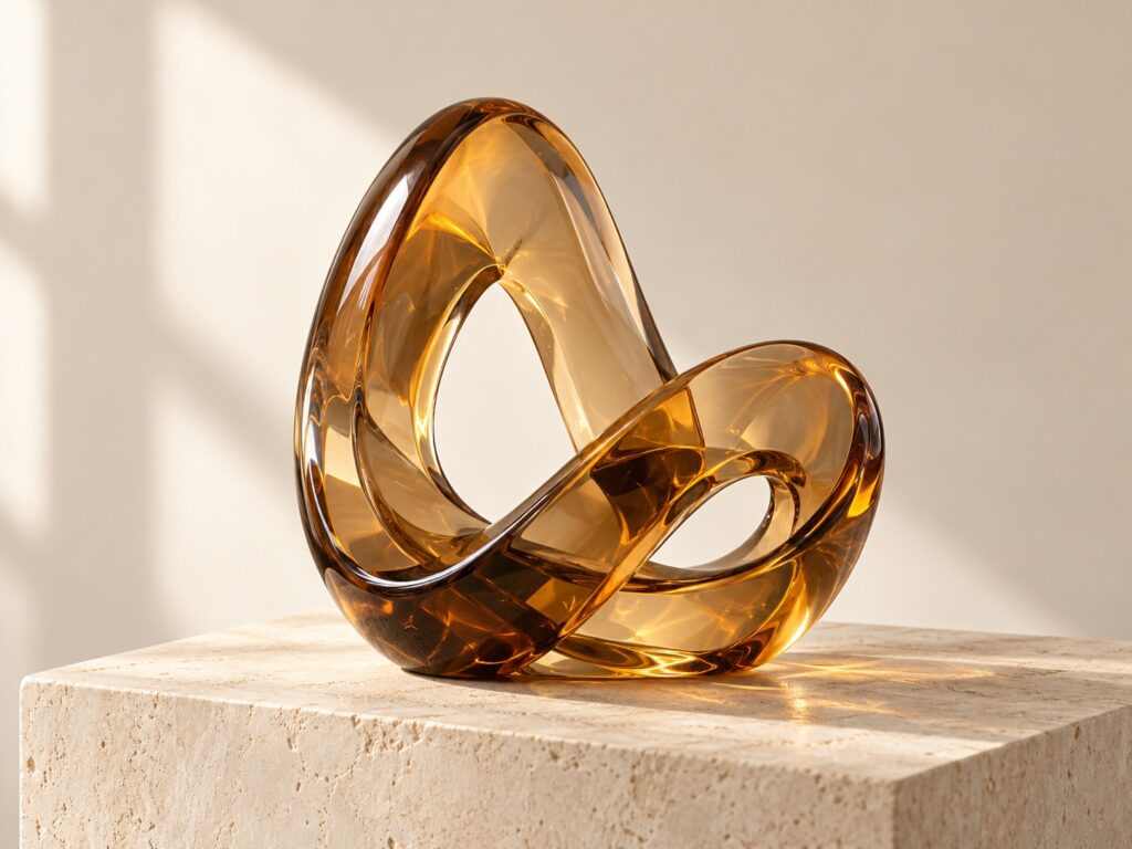 Fold Sculpture, AI-generated resin Demo concept